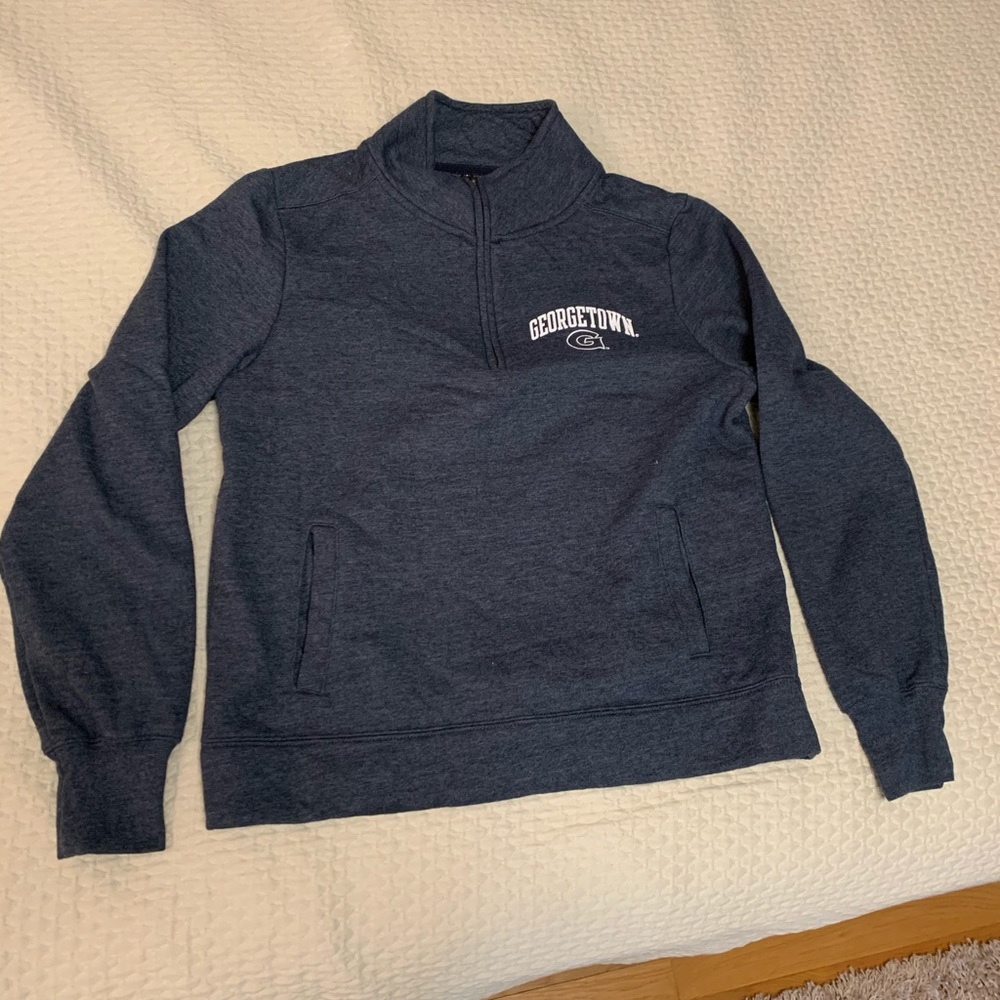 Women’s Navy blue Georgetown University sweatshirt, Size Medium